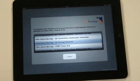 Viafirma, firma digital desde el iPhone o iPad
