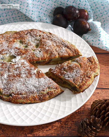 Frittata de higos. Receta desayuno