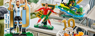 LEGO reúne a CR7, Messi, Vini Jr. y Mbappé en su nueva colección de sets de construcción ya disponible en Amazon 
