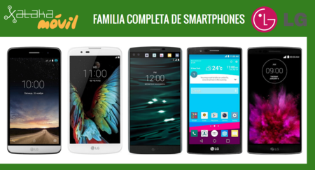 Así queda el catálogo de smartphones LG tras la llegada del LG V10