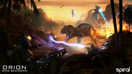 'Orion: Dino Beatdown': vehículos, jetpacks y dinosaurios