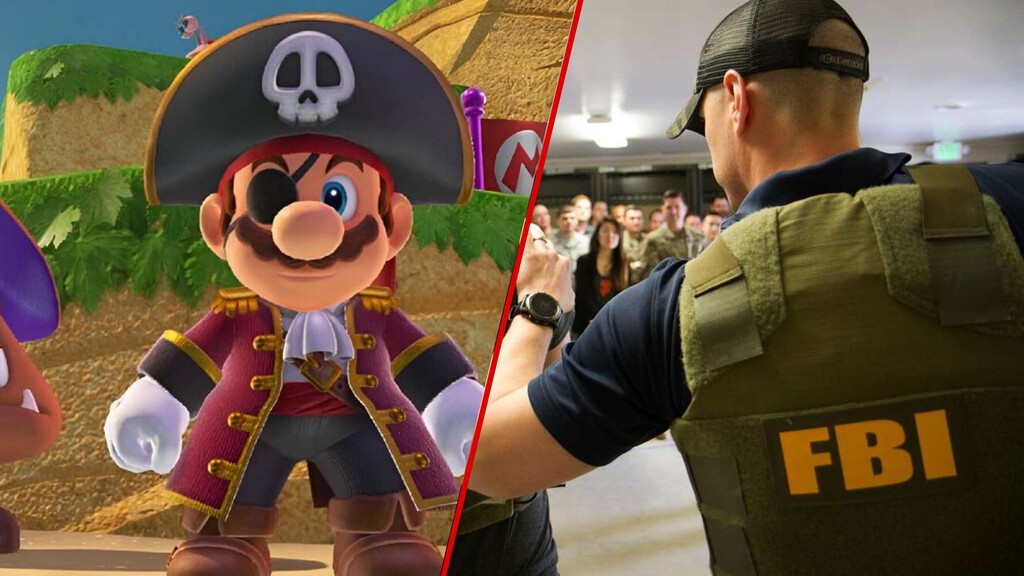 El FBI se suma a la lucha de Nintendo en contra de la piratería con un golpe mortal: un popular sitio ilegal de Switch cae ante la justicia 