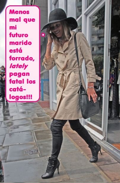 Kate Moss quemando la visa. Su último shopping antes de la boda, ¿seguro que será el último?