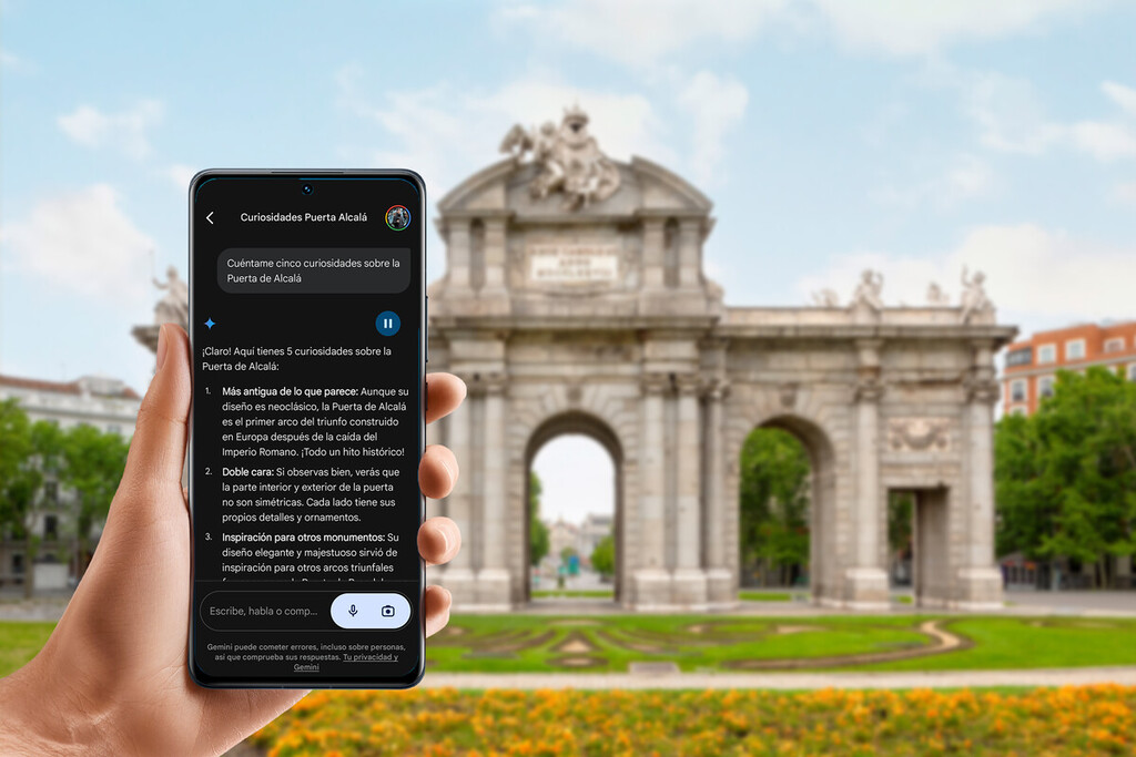 Desde que tengo Gemini en mi Xiaomi llevo meses ahorrándome un dineral cada vez que me voy de viaje. Es el audioguía perfecto y encima es gratis 