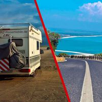 Dormir en la furgoneta camper en Portugal ya no es lo que era, pero en realidad todavía se puede hacer sin multa