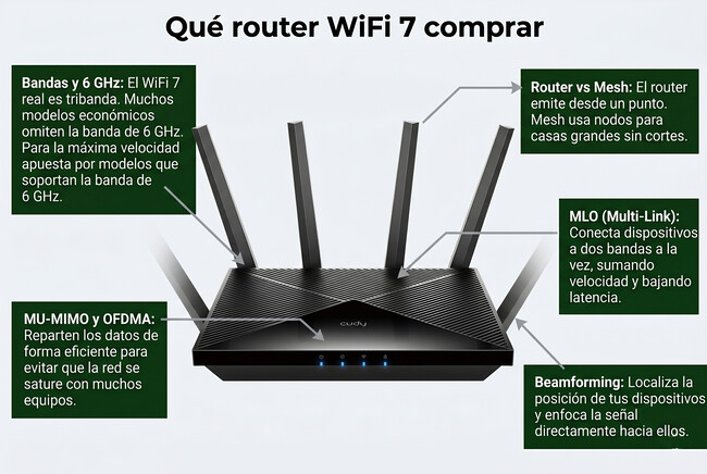 Uso Del Router Mejores routers WiFi 7. Cuál comprar en función del uso y once modelos ...