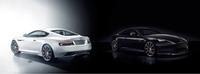 Aston Martin DB9 Carbon Black y Carbon White