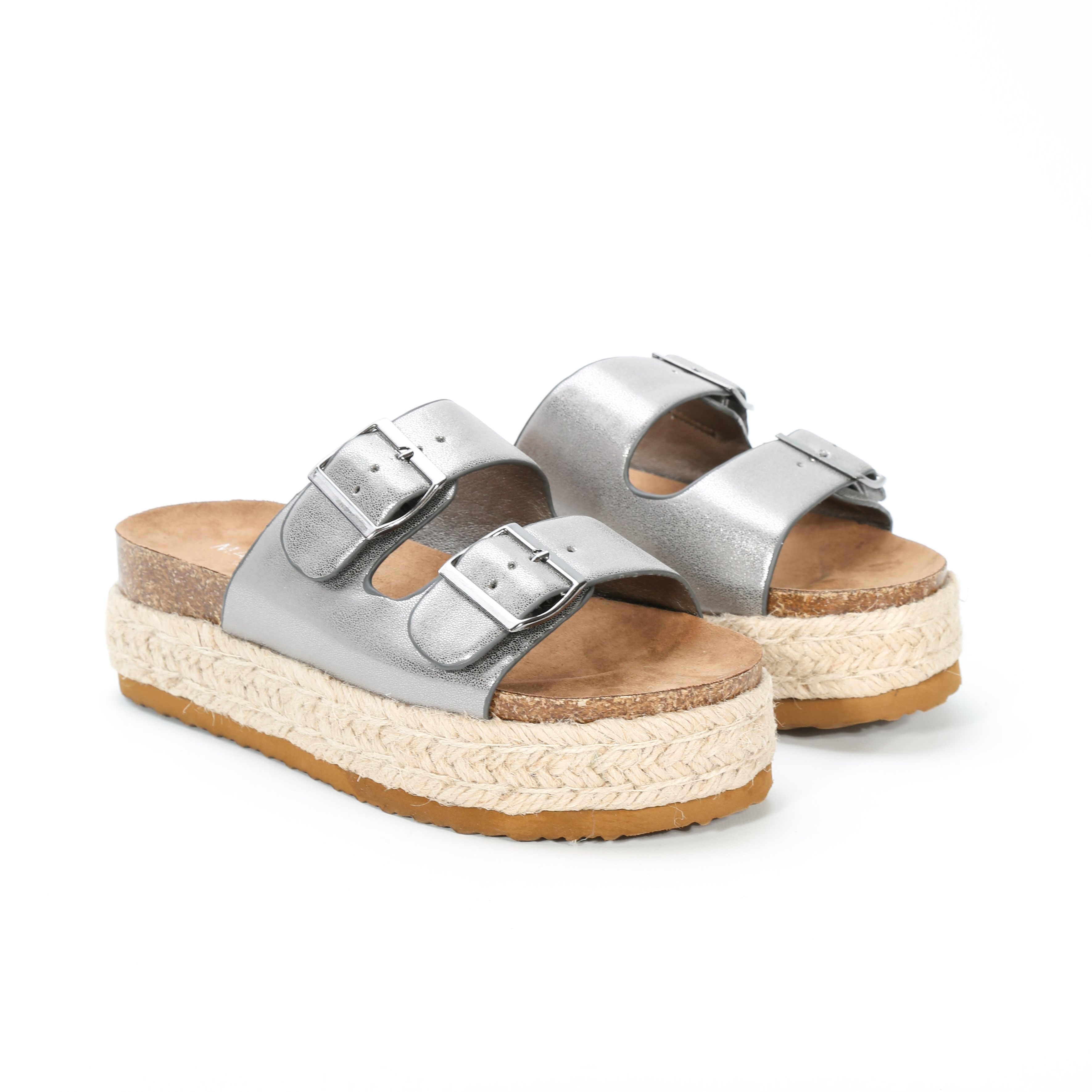 Sandalias con doble plataforma 