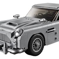 Este Aston Martin DB5 de James Bond es de LEGO y tiene hasta un asiento eyectable funcional