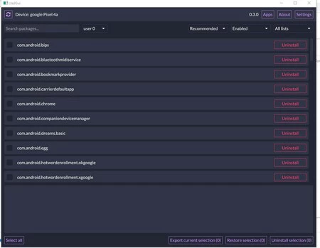 ユニバーサルデブローター