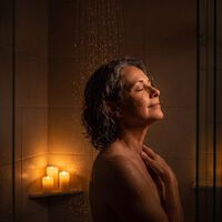 "Sinaliza ao corpo que é hora de relaxar": por que apagar as luzes no chuveiro e tomar "banho no escuro" virou tendência para dormir melhor 