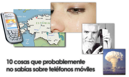 10 cosas que probablemente no sabías sobre teléfonos móviles