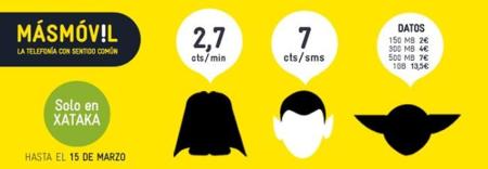 MÁSMÓVIL lanza una nueva tarifa de voz y datos con bonos para todos los gustos