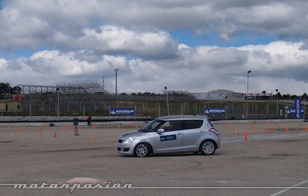 Michelin, Circuito del Jarama, Neumáticos nuevos y neumáticos desgastados a prueba 05