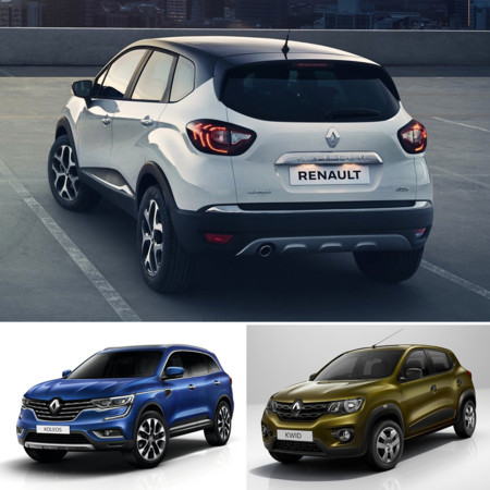 Renault Kaptur Koleos Kwid