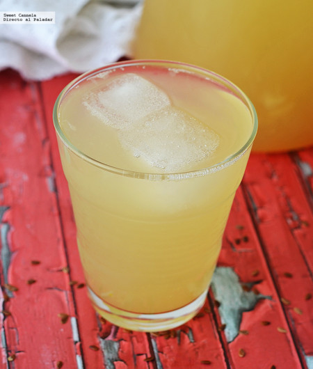 Limonada con linaza. Receta