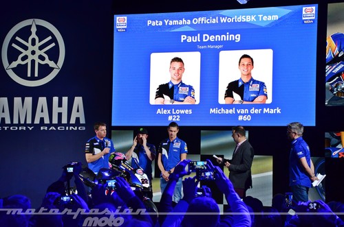 Ofensiva azul: así ha sido la presentación de Yamaha Racing en Italia