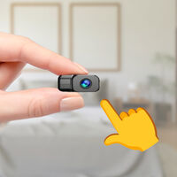 Tan diminuta como un cacahuate: la cámara oculta para tener vigilada tu casa está en Amazon