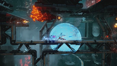 El frenético tráiler de lanzamiento de Matterfall nos recuerda que ya está a la venta