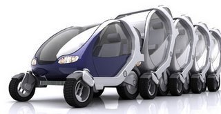 El coche apilable