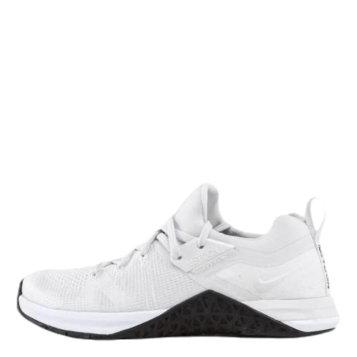 Nike Wmns Metcon Flyknit 3, Zapatillas de Deporte Mujer, Multicolor (White/Platinum Tint/Black 100), 42 EU