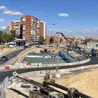 La A-5 recupera su recta original: Madrid retira el segundo de los tres baipás de las obras de soterramiento 