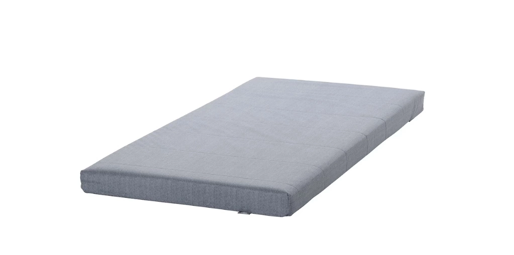 ÅGOTNES Colchón espuma, firme/azul claro,