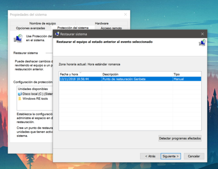 Restaurar Sistema 2018 11 13 19 00 43