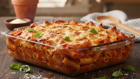 Rigatoni al horno, la receta italiana con salsa de tomate que promete resolver la cena en 30 minutos