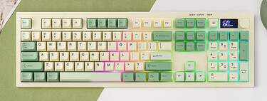 A precio de remate: hermoso teclado se puede utilizar para PC, tableta o celular sin tener que instalar ningún programa 