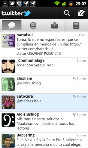 Twitter para Android se da un lavado de cara. Menos infantiloide, más "corporativo"