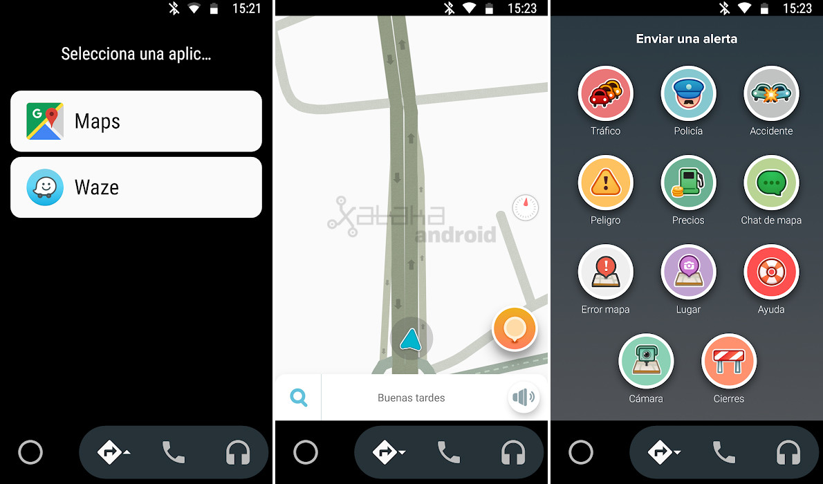 Ya puedes usar Waze desde la aplicación Android Auto para móviles