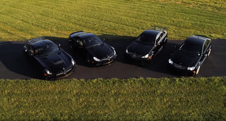 ¡Lote de ensueño! A subasta este impresionante cuarteto de AMG Black Series