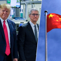 Tim Cook viajará con Donald Trump a China. Es importante para Apple y para su próximo CEO, que se librará de "marrones"