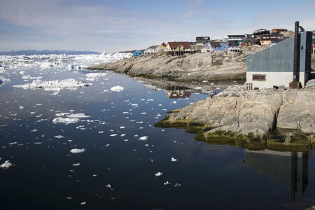 Vista Panoramica Della Citta Di Ilulissat In Groenlandia 1