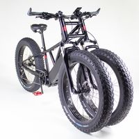 ¡Imparable! Esta bicicleta eléctrica tiene tres ruedas, dos horquillas y puede costar más de 5.500 euros