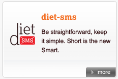 Diet SMS, cobrando los mensajes por carácteres