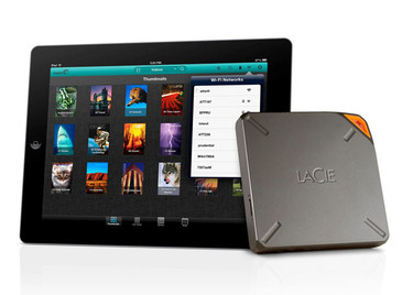 LaCie FUEL es un disco duro inalámbrico para tu tablet 