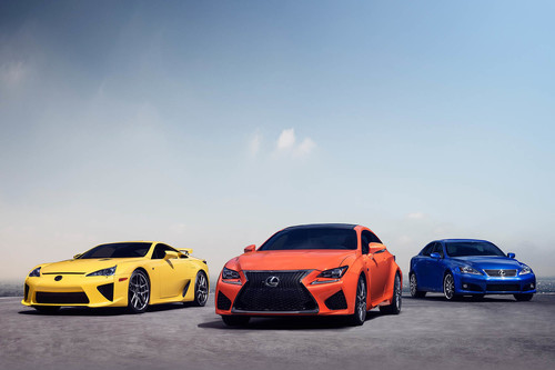 Lexus F cumple 10 años de diseño y gloriosos motores atmosféricos