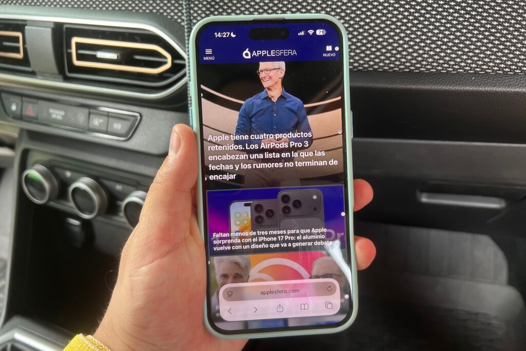 Jamás he logrado mirar el iPhone en el coche sin marearme. Hasta que probé esta función de iOS Jamás he logrado mirar el iPhone en el coche sin marearme. Hasta que probé esta función de iOS