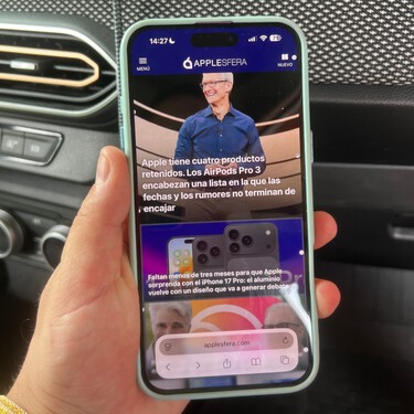 Por fin he dejado de marearme en el coche mientras uso el iPhone. Solo tuve que activar este ajuste