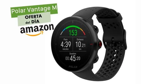 Sólo hoy, Amazon te deja el reloj deportivo Polar Vantage M a su precio más bajo hasta la fecha: lo tienes por sólo 174,95 euros