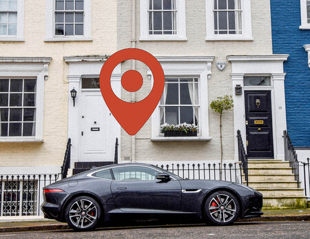 Jaguar F-Type localizador GPS