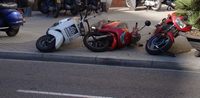 El fin de semana de las motos caídas