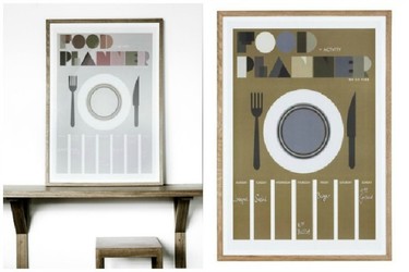 Food Planner, una manera chic de organizar nuestro menú