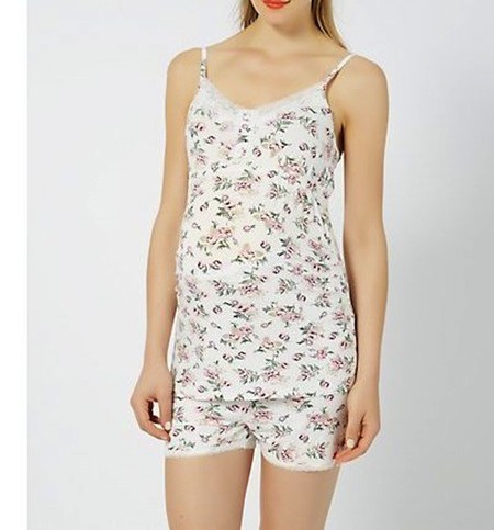 pijama corto premamá new look verano 2014