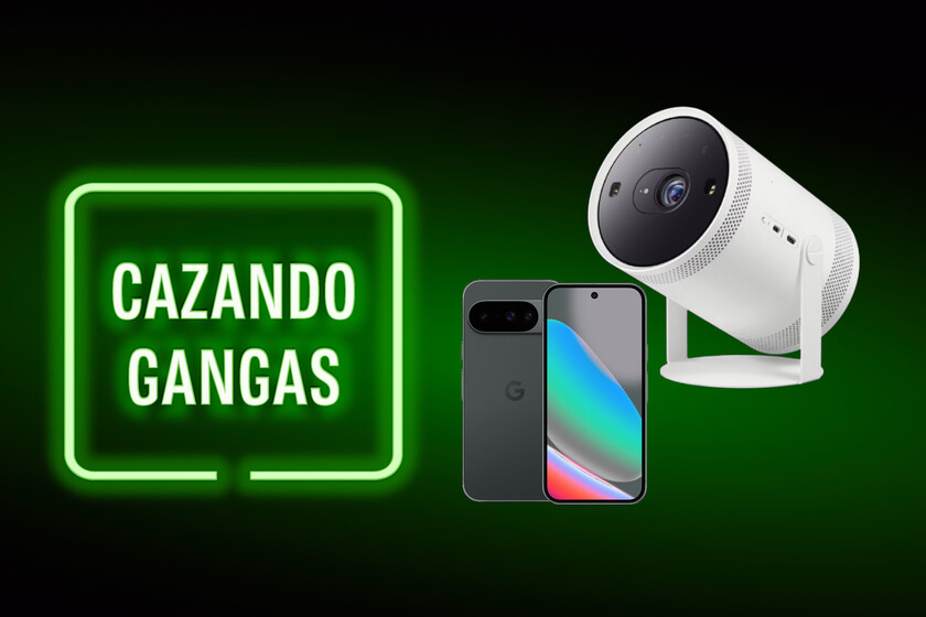 Cazando Gangas en el proyector de Samsung, ofertas en móviles plegables y de gama alta, chollos en teles y más