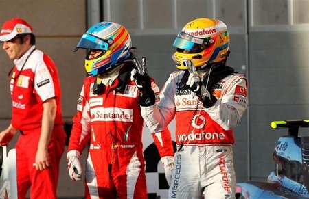 Fernando Alonso: 'Hamilton es el único que puede ganar un campeonato con un coche inferior'
