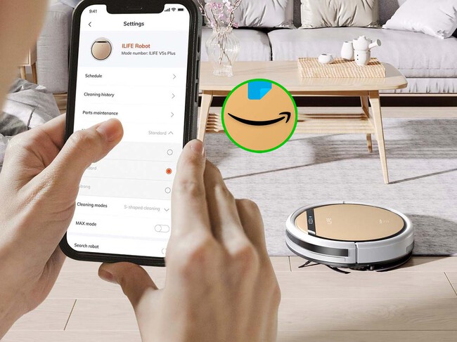 Ilife V5s Plus Robot Aspirador Y Mopa Ofetrta Amzon