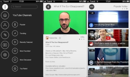 Zeewe, un cliente de YouTube para iOS de la mano de un ex-diseñador de Apple